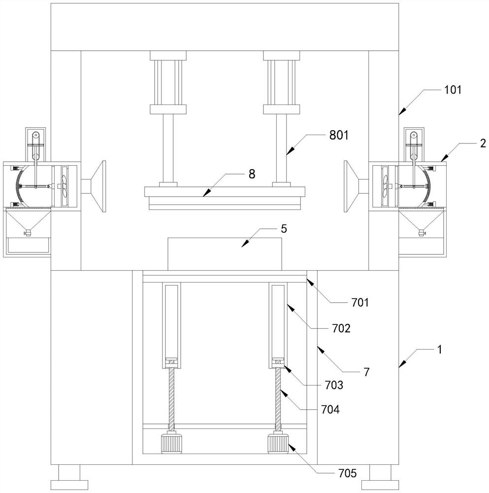 Circuit board press-fit automatic lamination line pp dust removal type cutting and temporary storage equipment