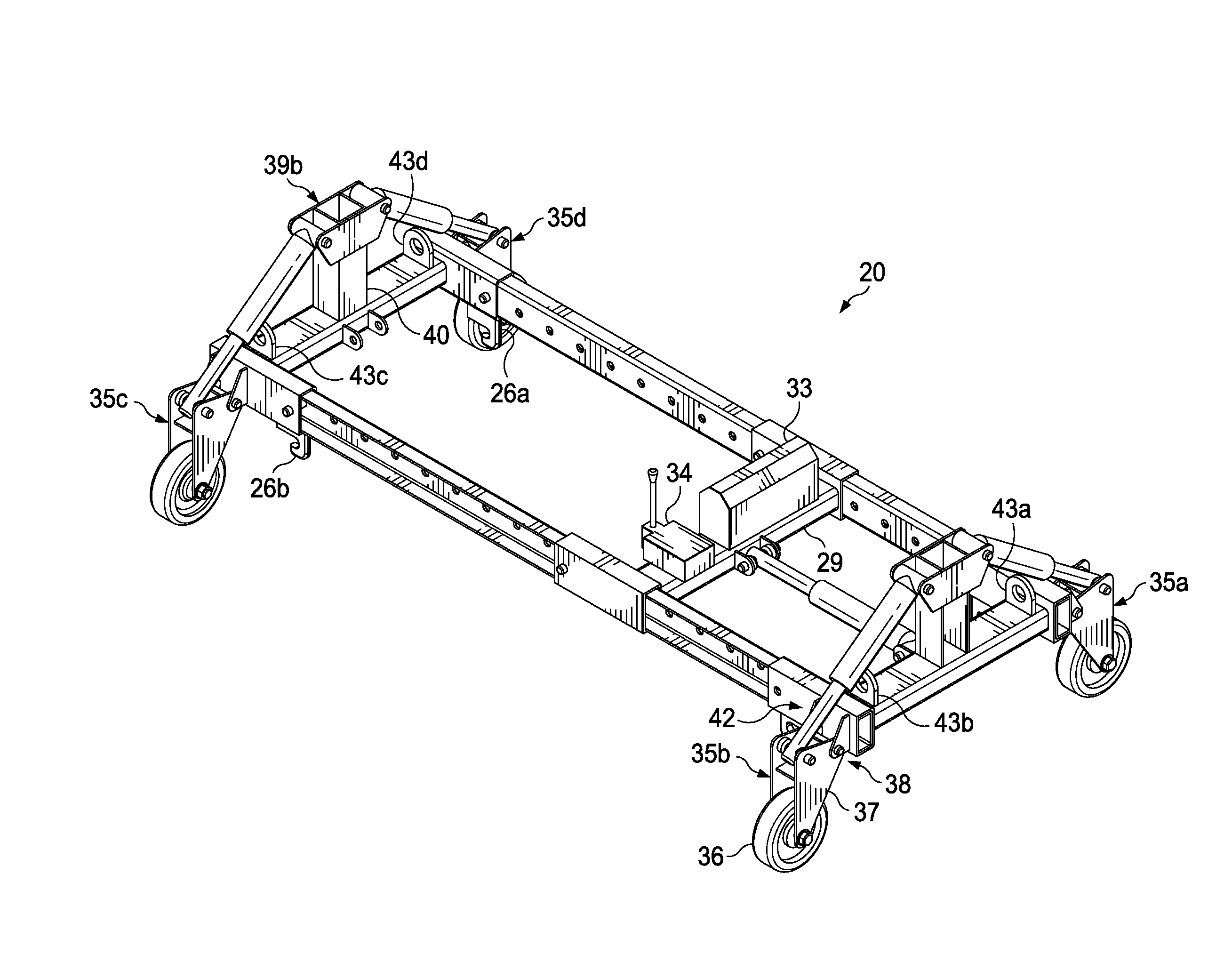 Hydraulic lifting apparatus