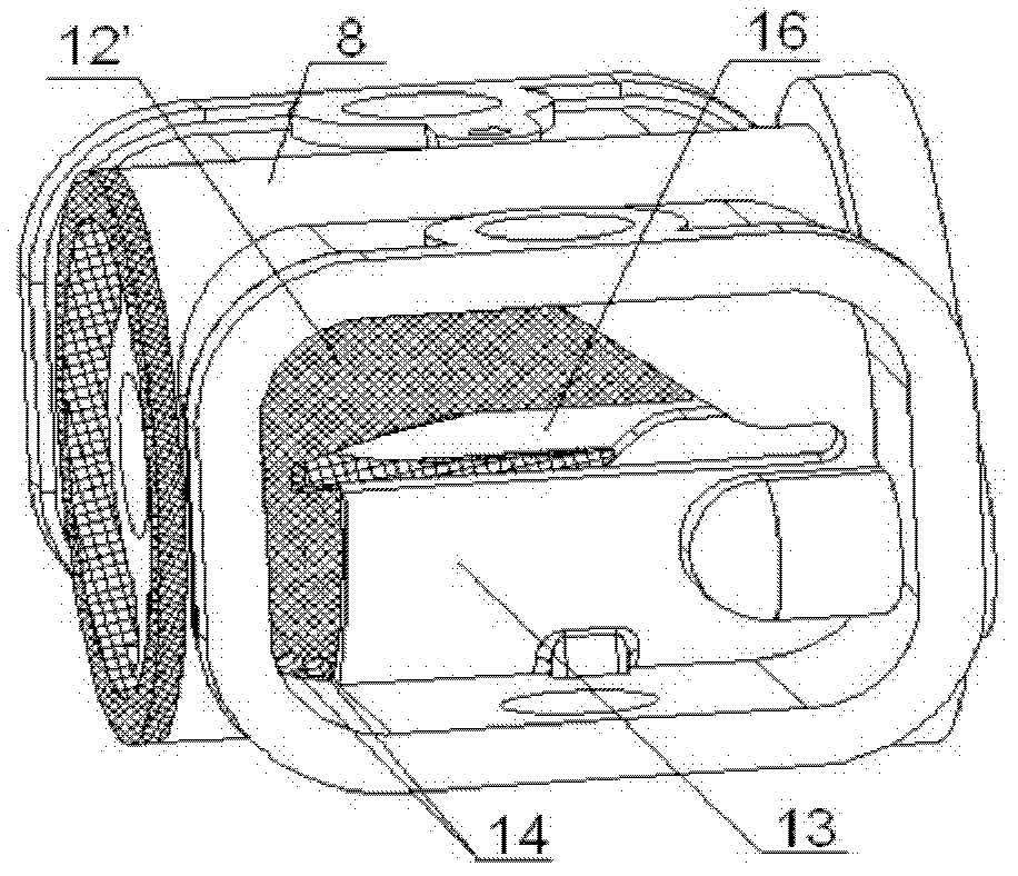 Structure capable of reducing heating effect of air inflow of single-screw compressor