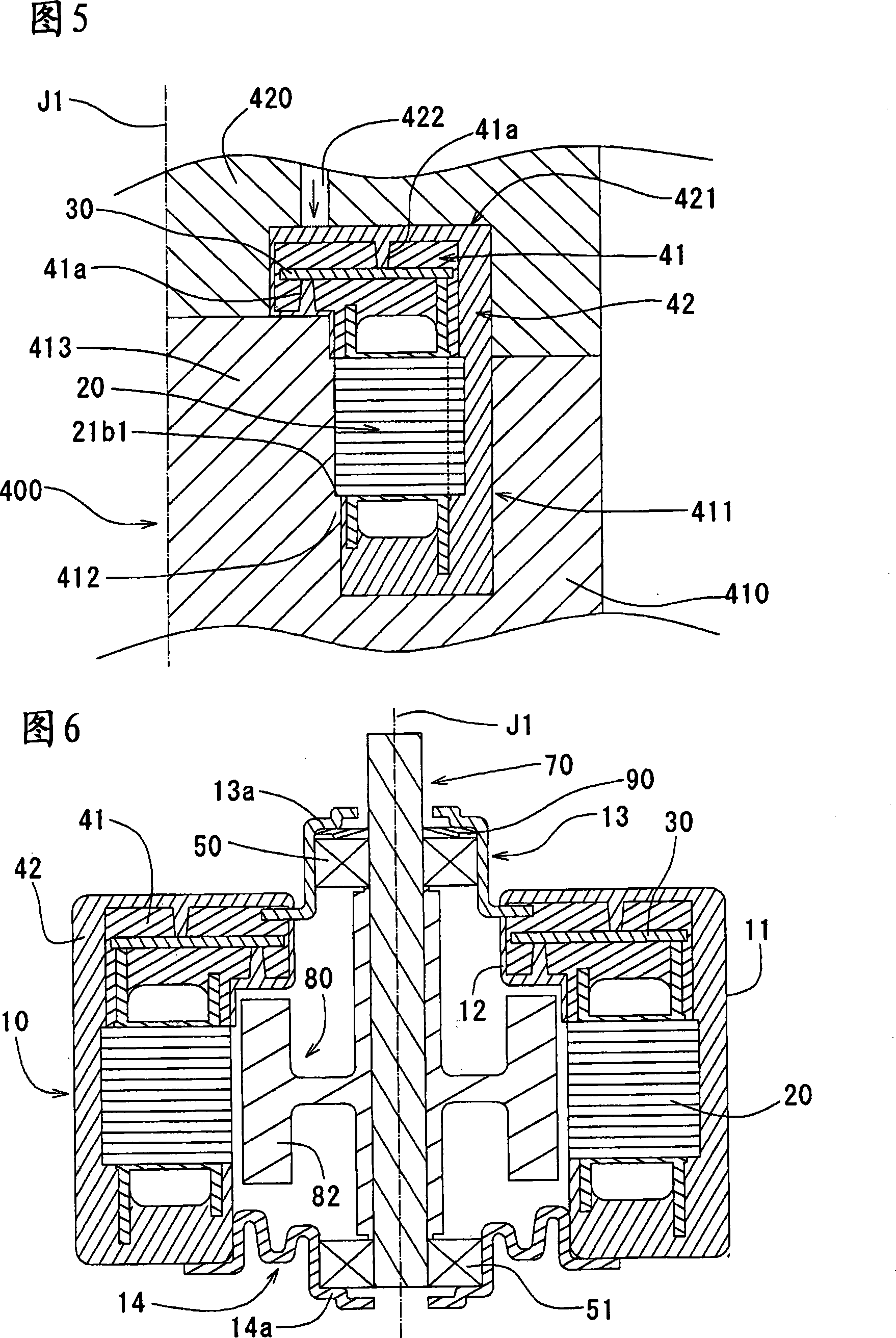 Rator unit, method for manufacturing the rator unit, motor and pump having the same