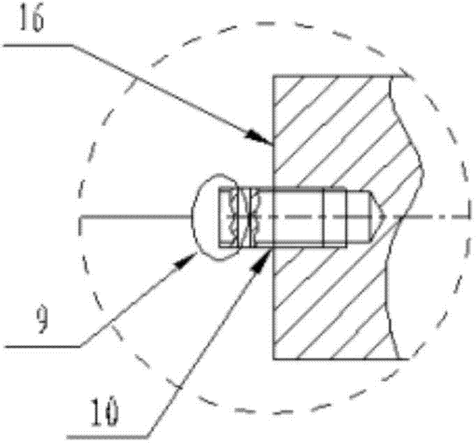 Rolling bearing stiffness testing experiment device and experiment method thereof