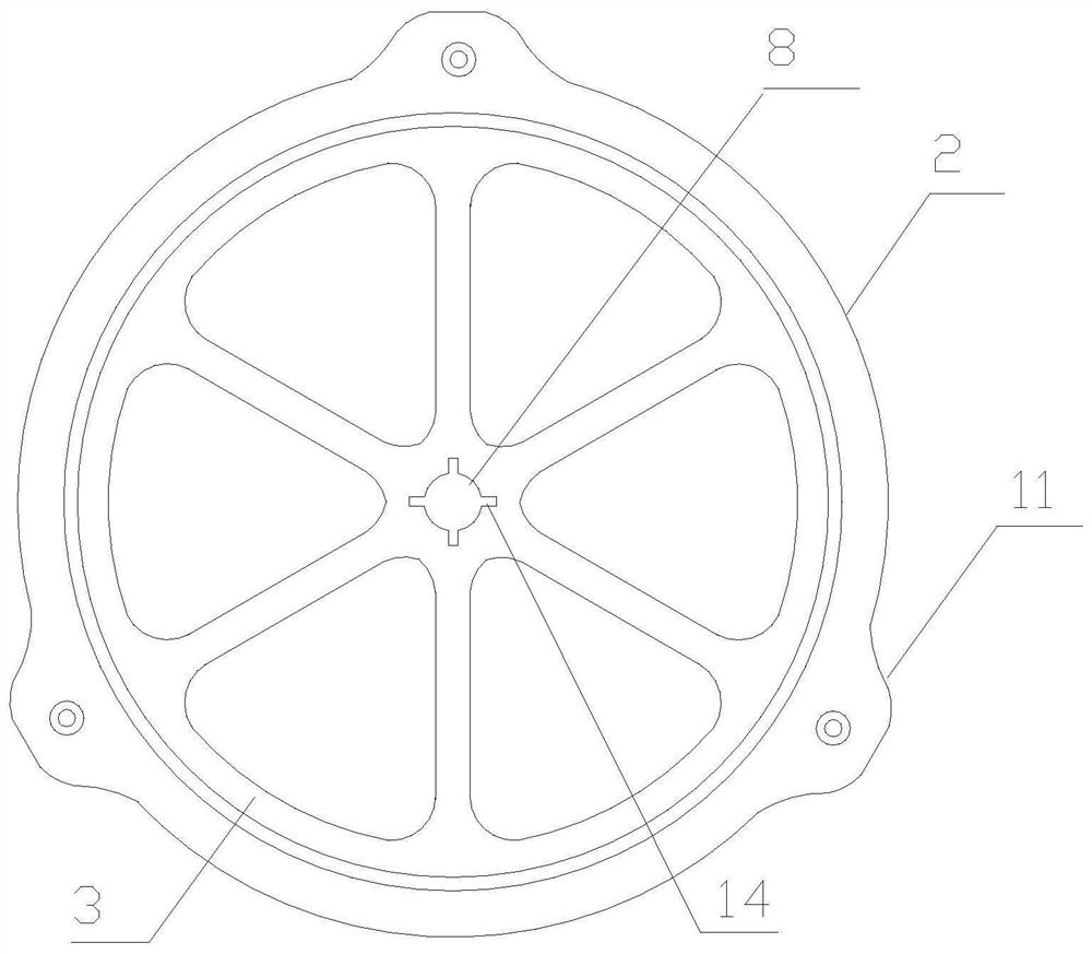 An opposed modular centrifugal dryer