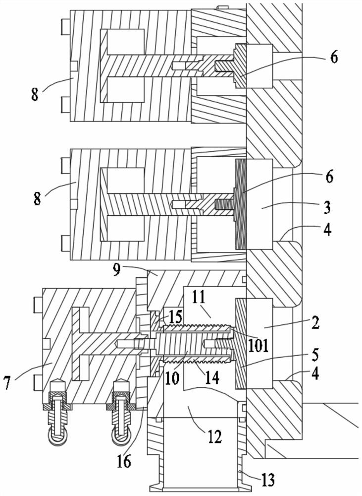 Vacuum generation system for sealed cavity