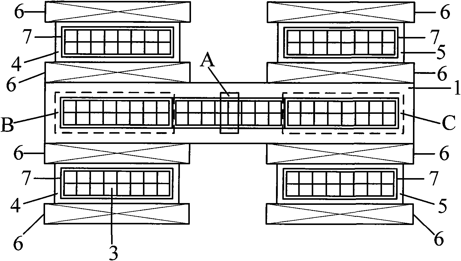 Vacuum transmission processing equipment and method