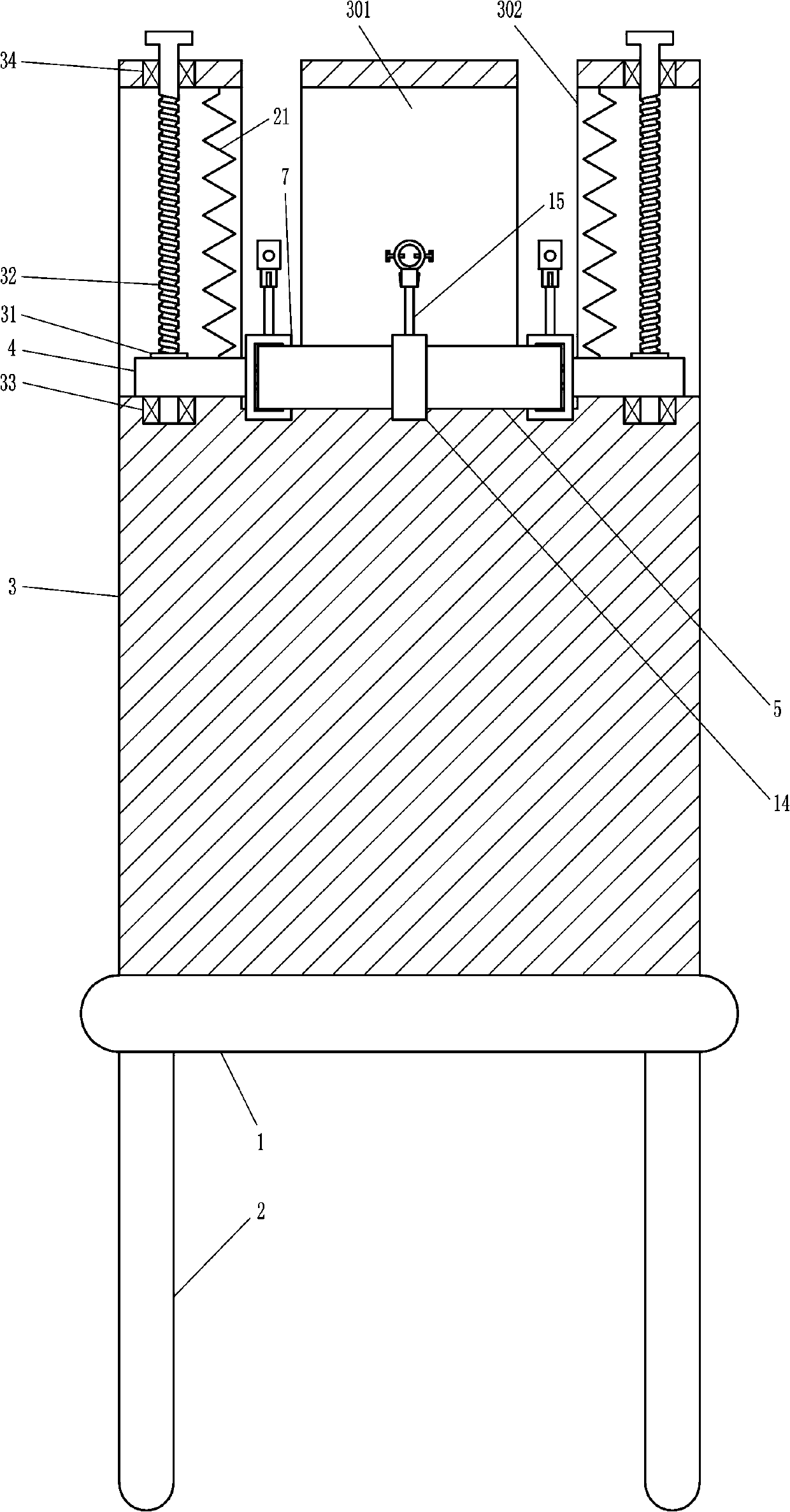 Auxiliary device convenient to use, for otolaryngology