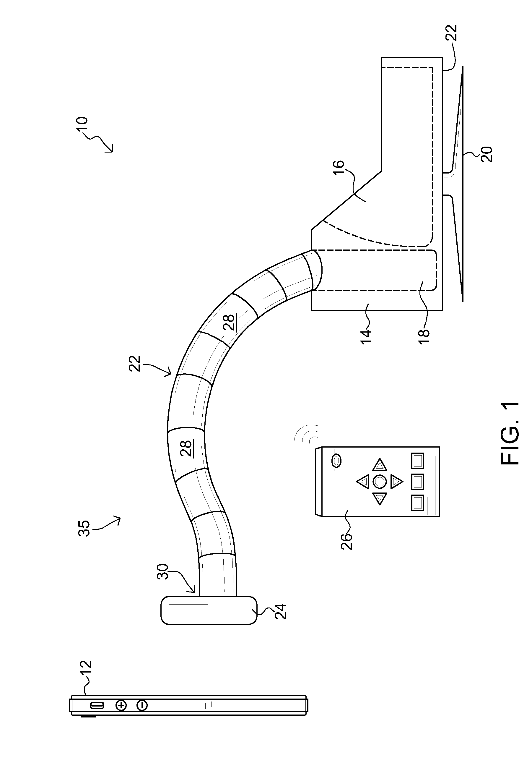 Apparatus for holding a portable electronic device