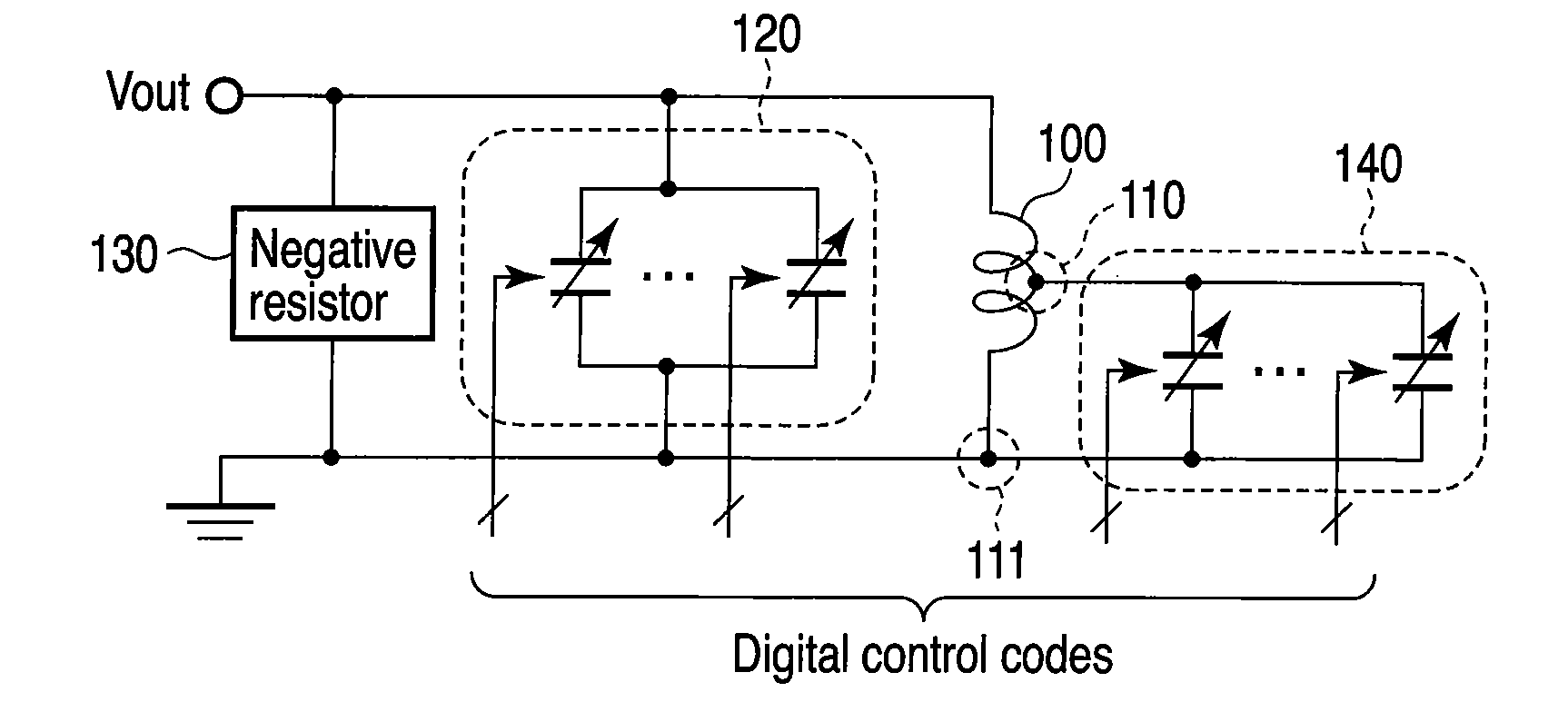 Digitally controlled oscillator and phase locked loop circuit using the digitally controlled oscillator