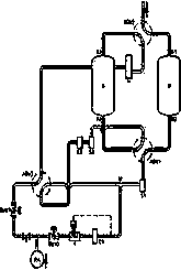 Zero-discharge absorption-type compressed gas drier