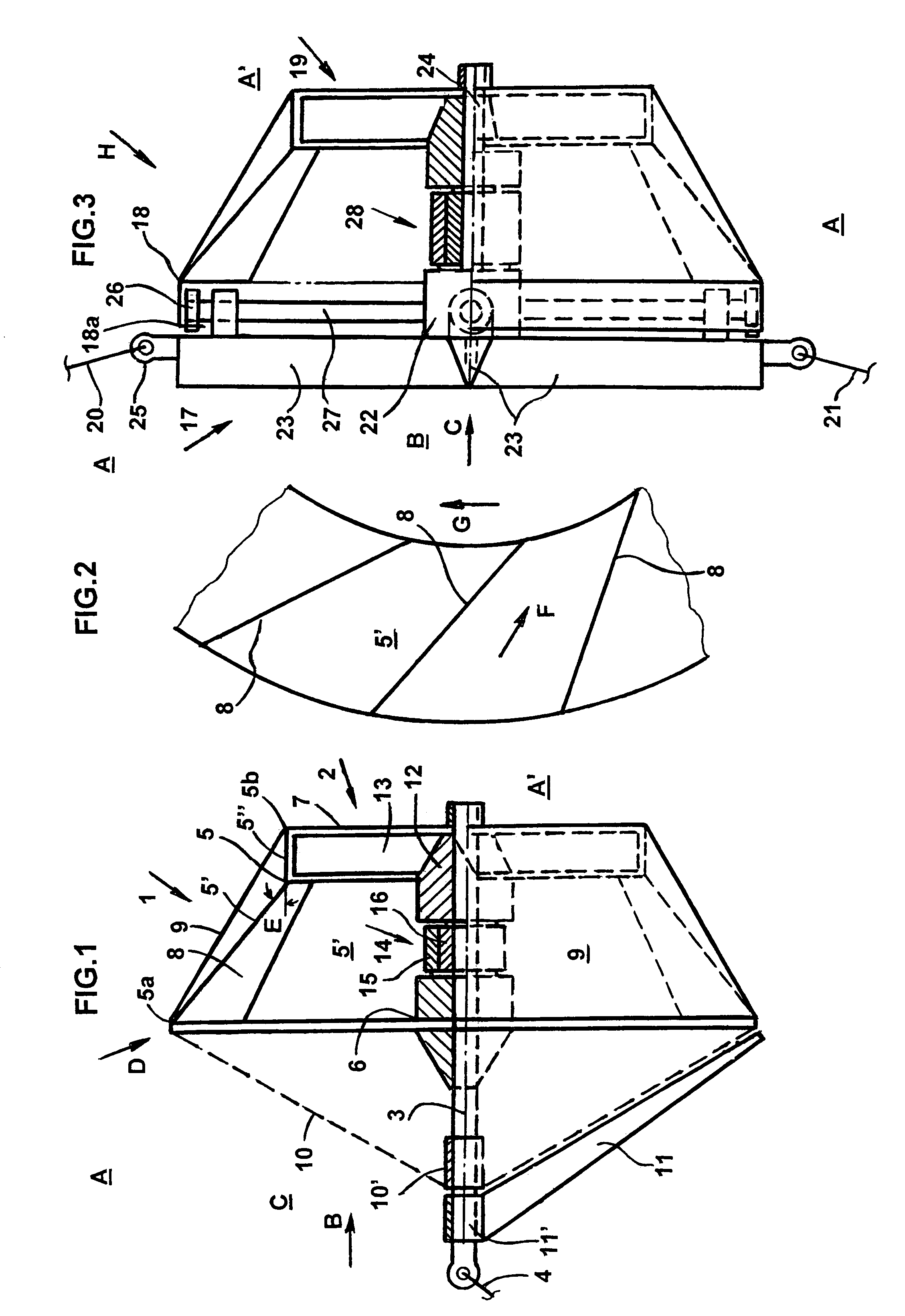 Apparatus for receiving and transferring kinetic energy from a flow and wave