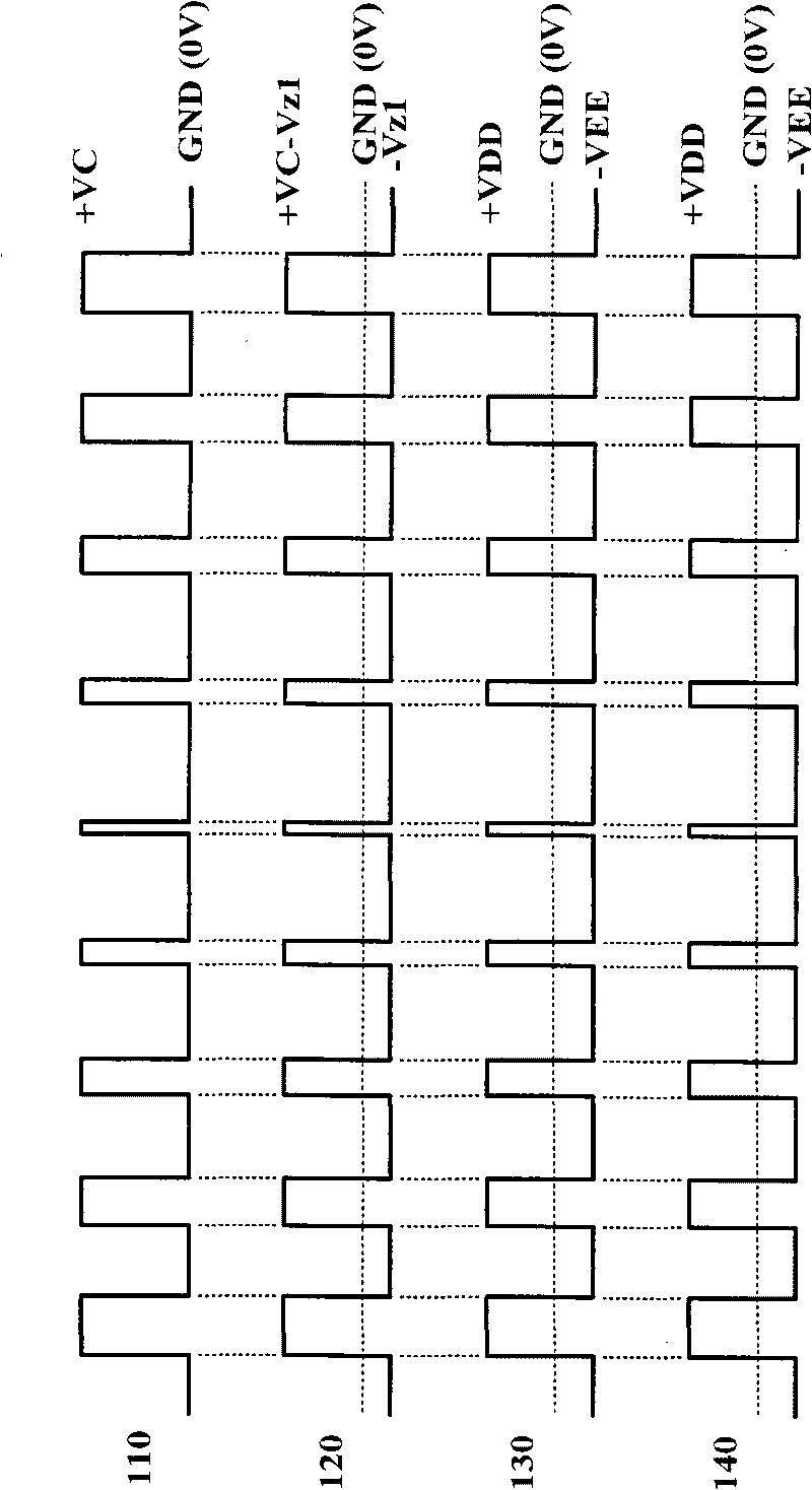 Grid drive circuit of insulated grid device