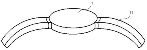 Safety prompt smart bracelet based on community linkage