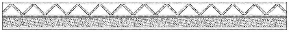 Production process of lightweight high-strength corrugated paper