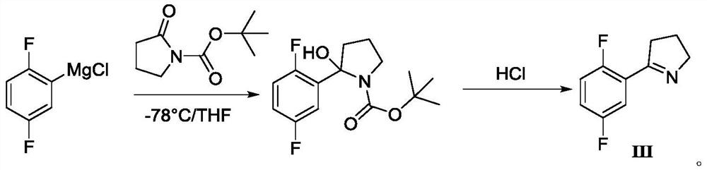 A kind of synthetic method of larottinib intermediate
