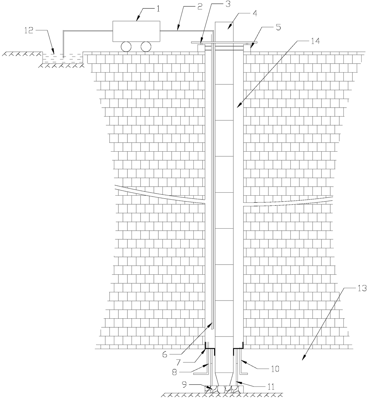 Construction Technology of Filling and Grouting in the Back Annulus of Gas Shaft Wall