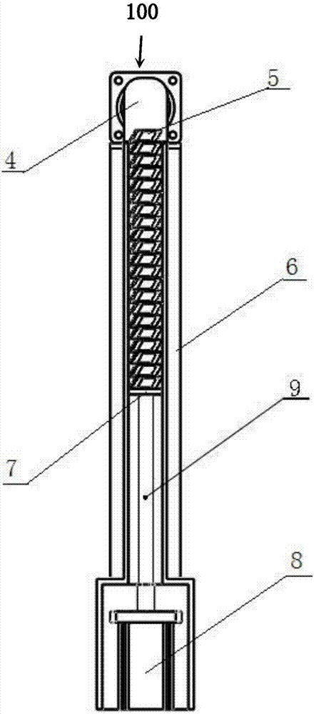 Automatic feeding device for preassembled movable vanes