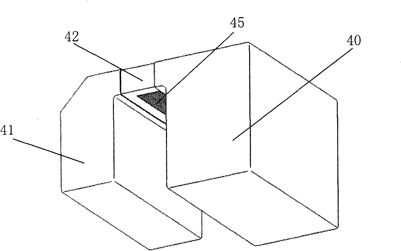 Integral saddle-type air conditioner