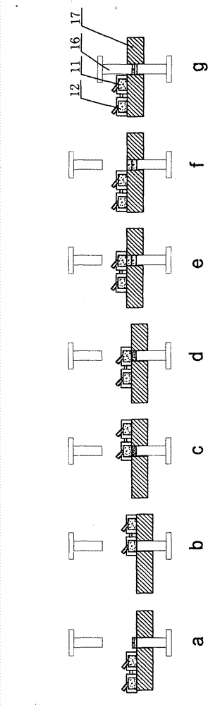 Multilayer powder-feeding device for powder forming machines