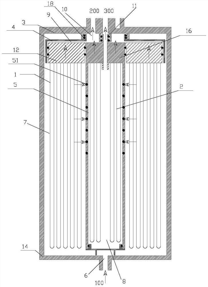 Composite filter element assembly and water purification system