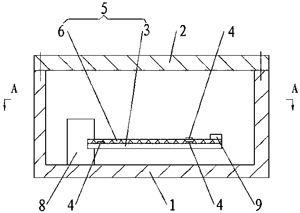 Surface Acoustic Wave Based Sensing Vibration Sensor with Temperature Compensation