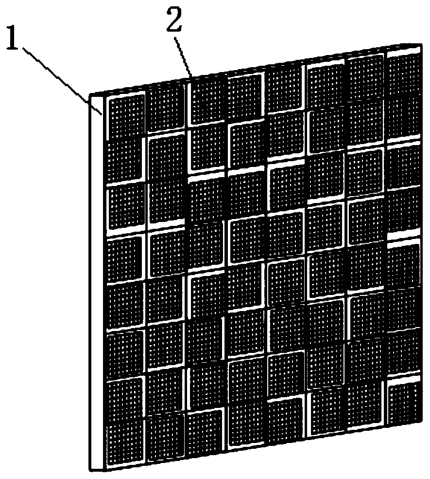 Large-scanning-angle array antenna and design method thereof