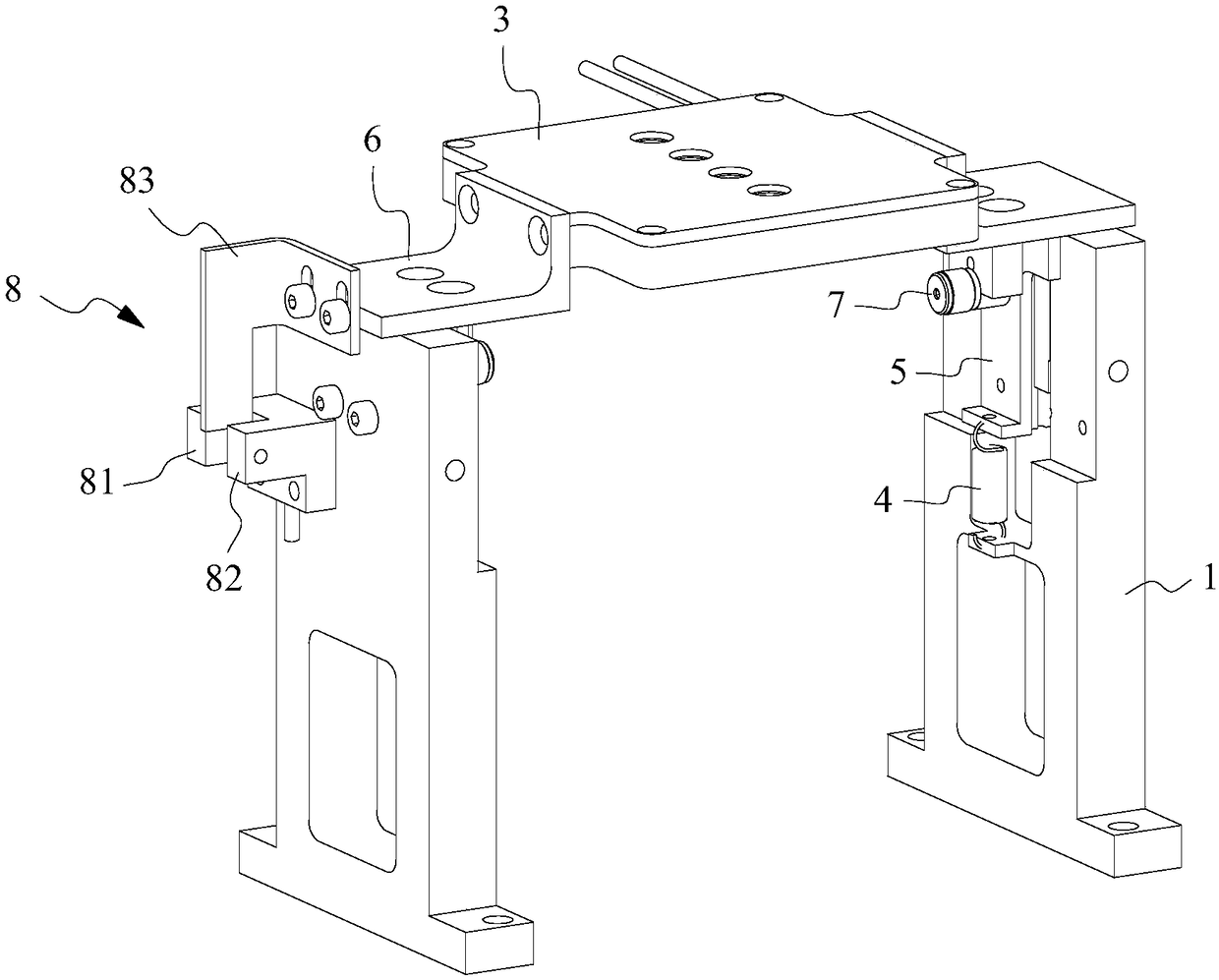 PCR instrument and heat cover lifting mechanism thereof