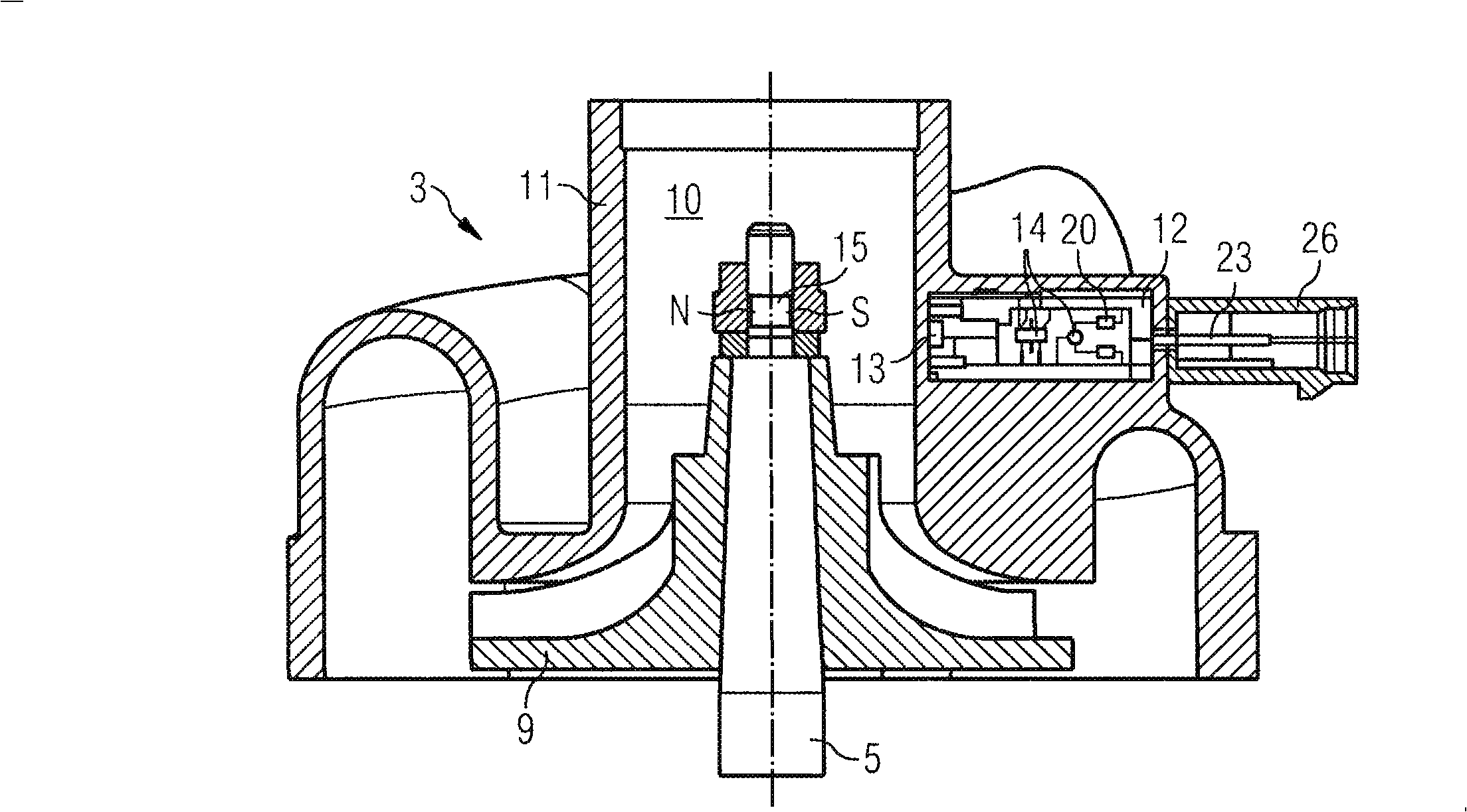 Compressor casing for an exhaust gas turbocharger
