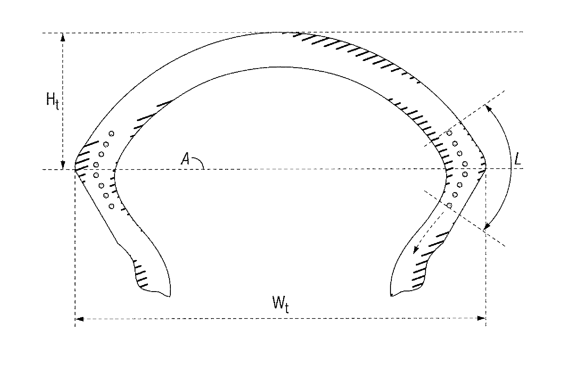 Tire for two-wheeled vehicle comprising an anti-vibration means