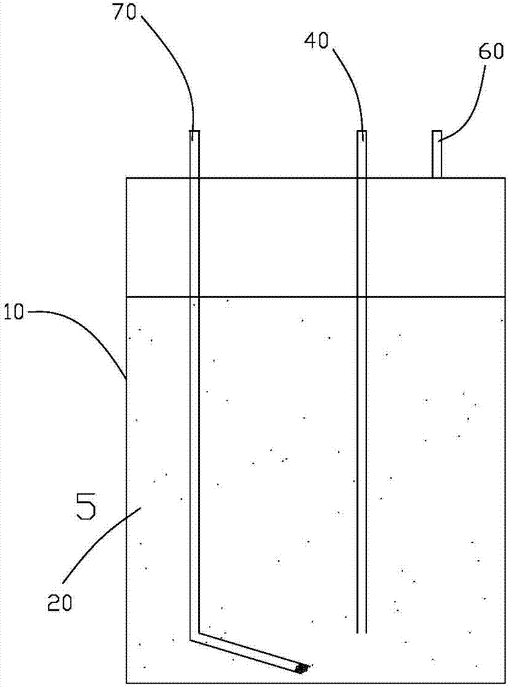 Liquid gasification device and gasification method thereof