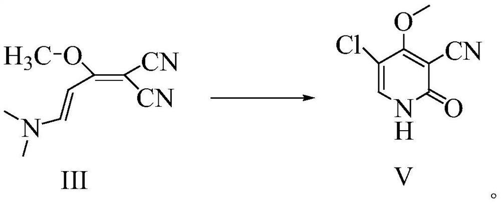 Preparation method of gimeracil intermediate