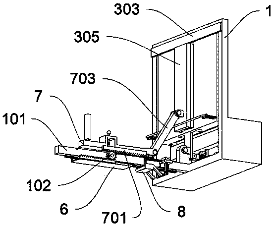 Periodical reading display device based on periodical reading damage prevention