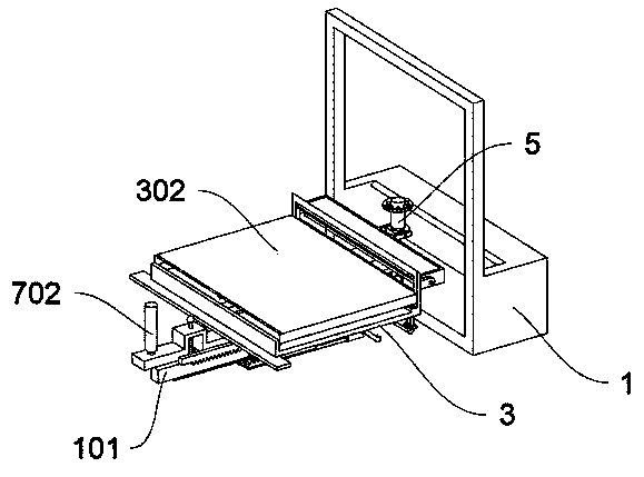 Periodical reading display device based on periodical reading damage prevention