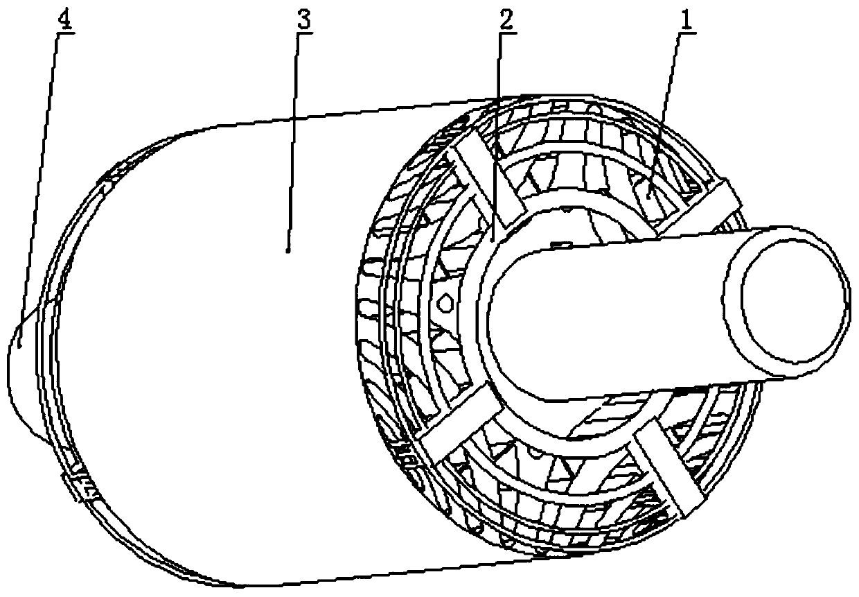 Novel synchronous reluctance rotor structure