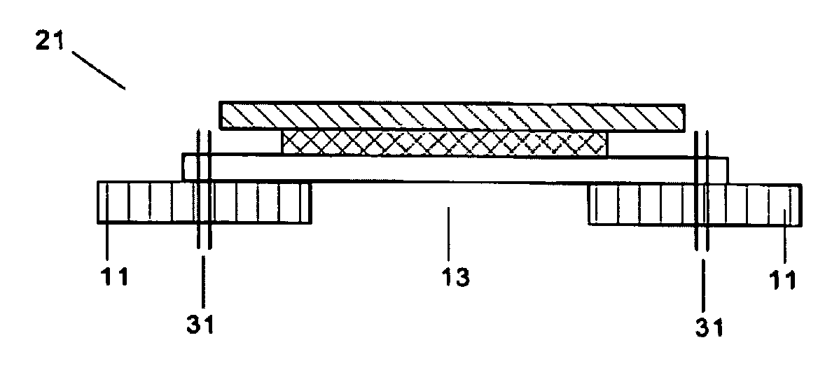 Sealing patch for the ventilation hole of a non-siliconized cushion of an airbag module