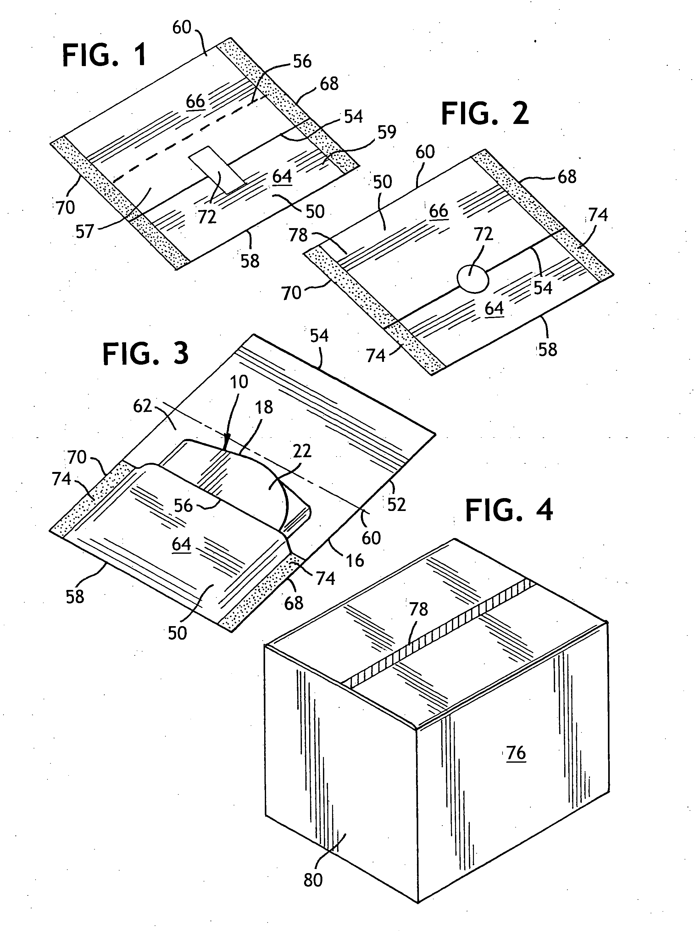 Visually coordinated absorbent product