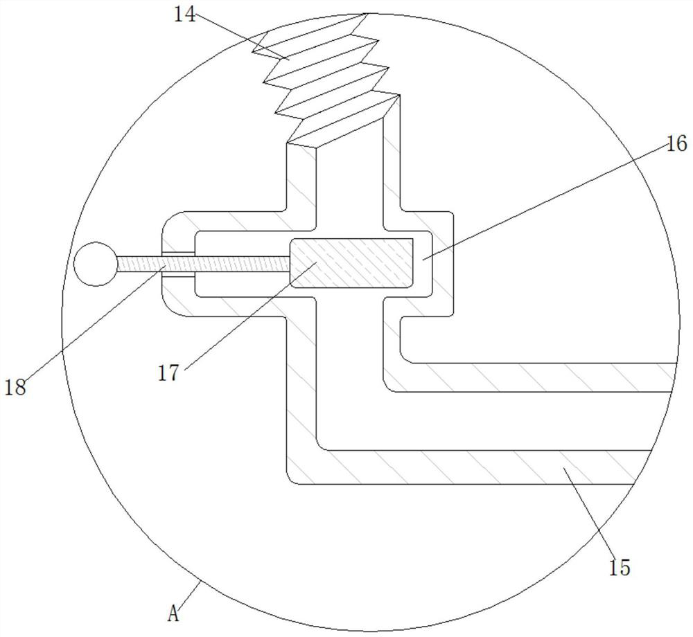 Self-locking manned bracket suitable for decoration of indoor ceiling of building