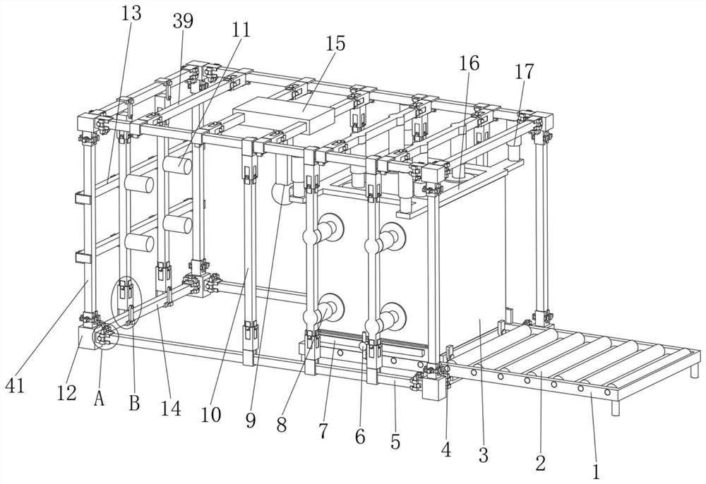 Test model for simulating underground engineering construction