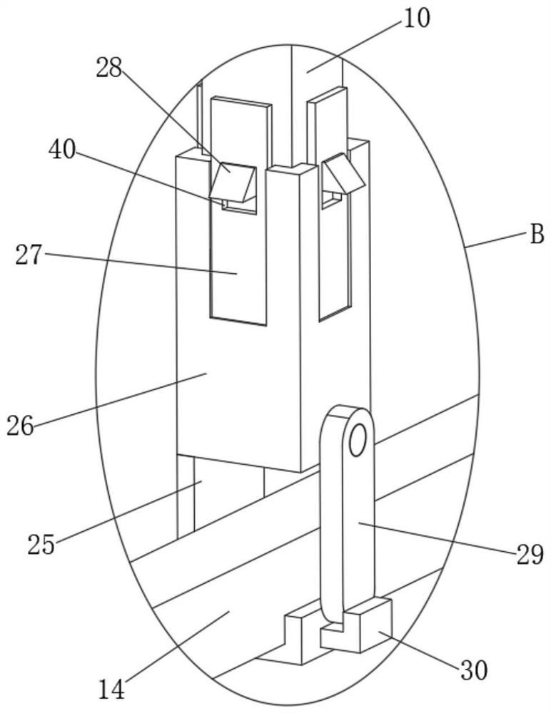 Test model for simulating underground engineering construction