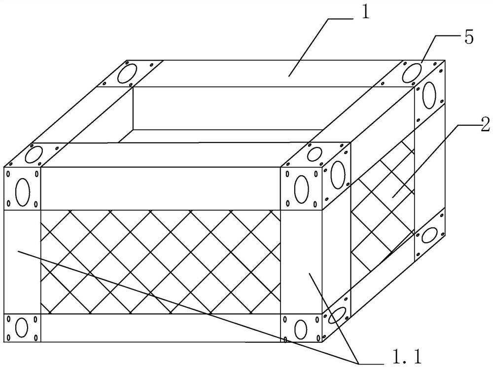 Multifunctional assembly type concrete seawater net cage