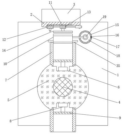 Paver for road hardening construction device