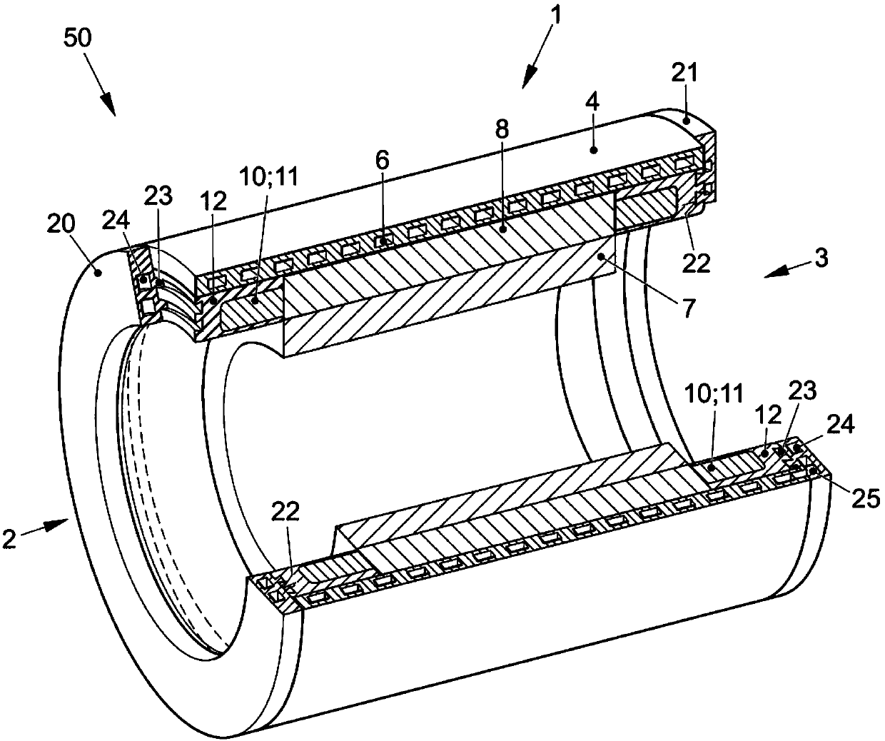 Stator for electric machine of vehicle, electric machine of vehicle and vehicle