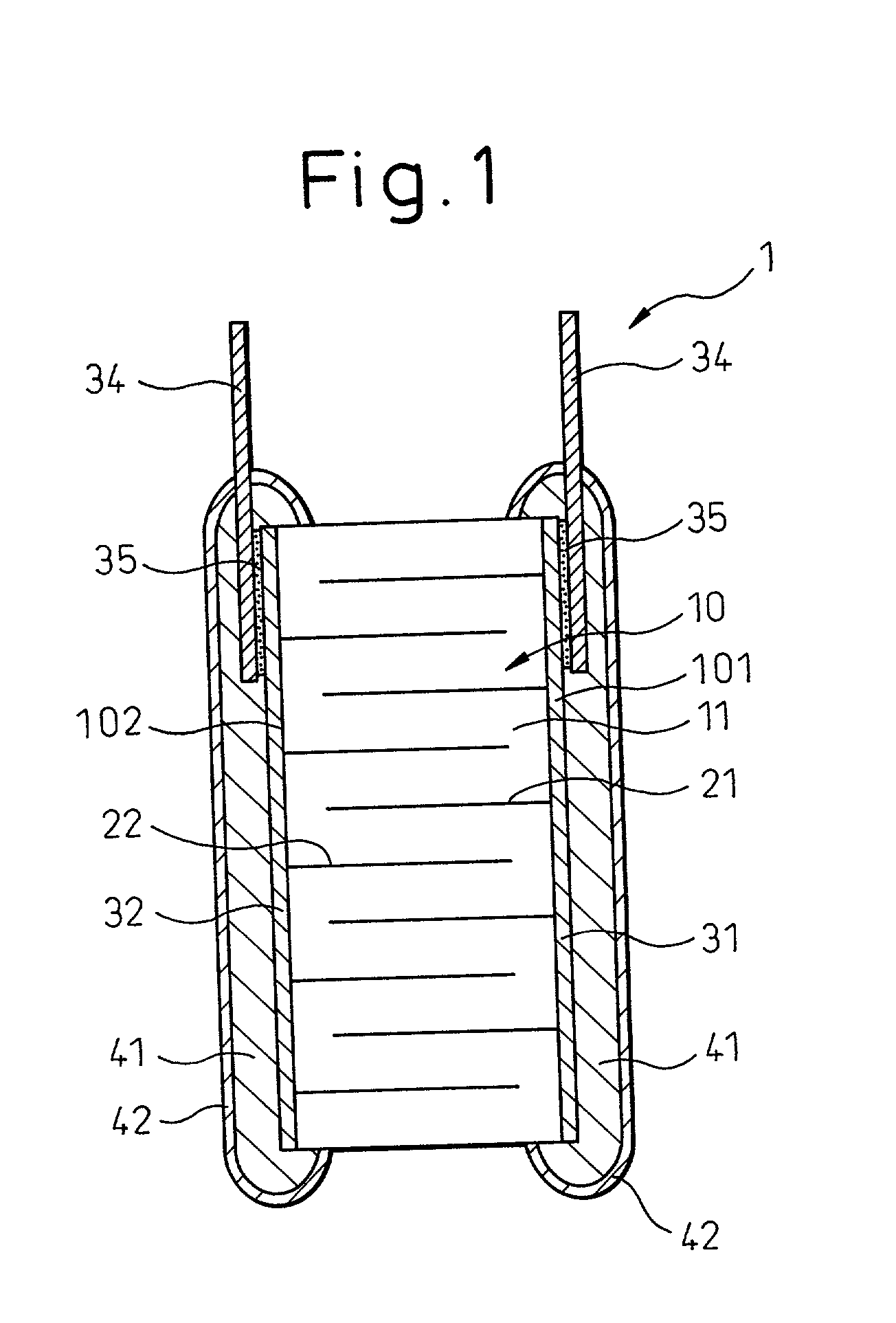 Piezoelectric element and injector using the same
