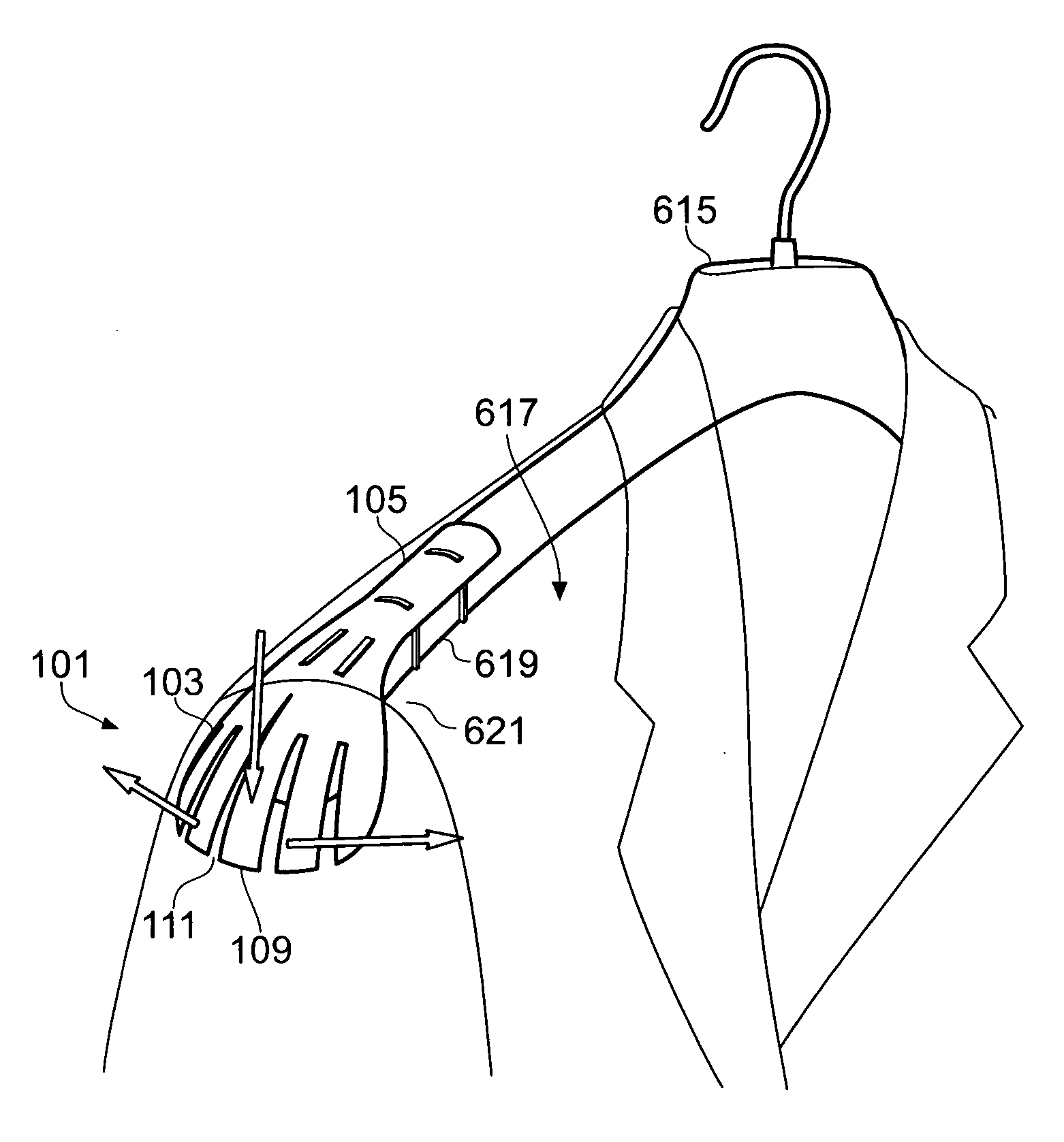 Garment support device