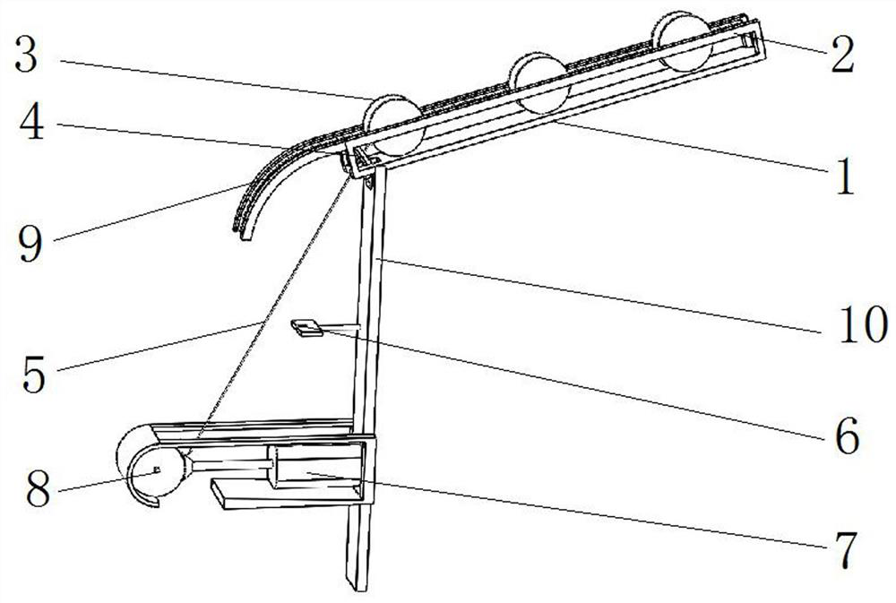 Blank cutting steel wire full-automatic replacement method