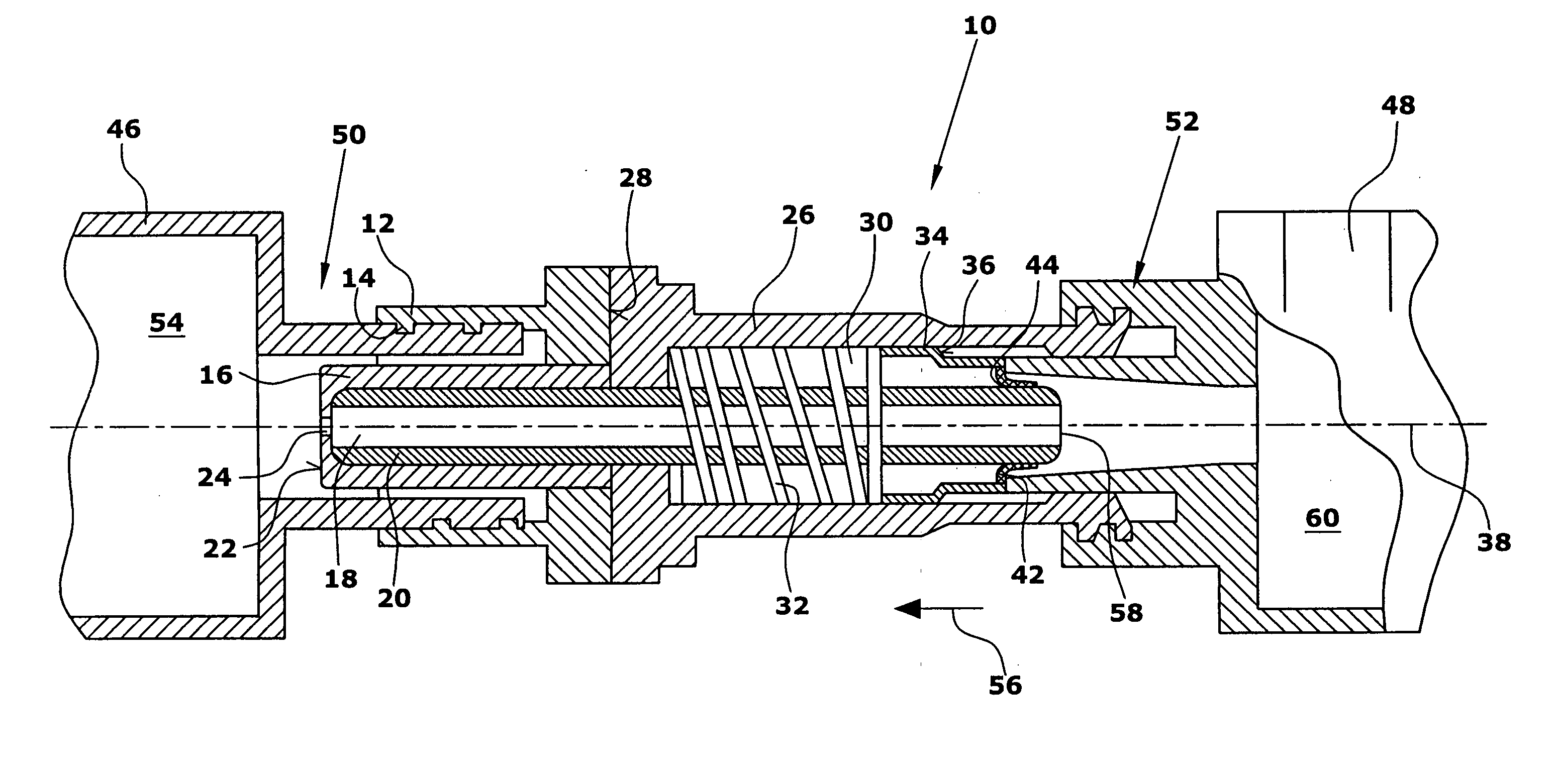 Device for producing medicinal foam