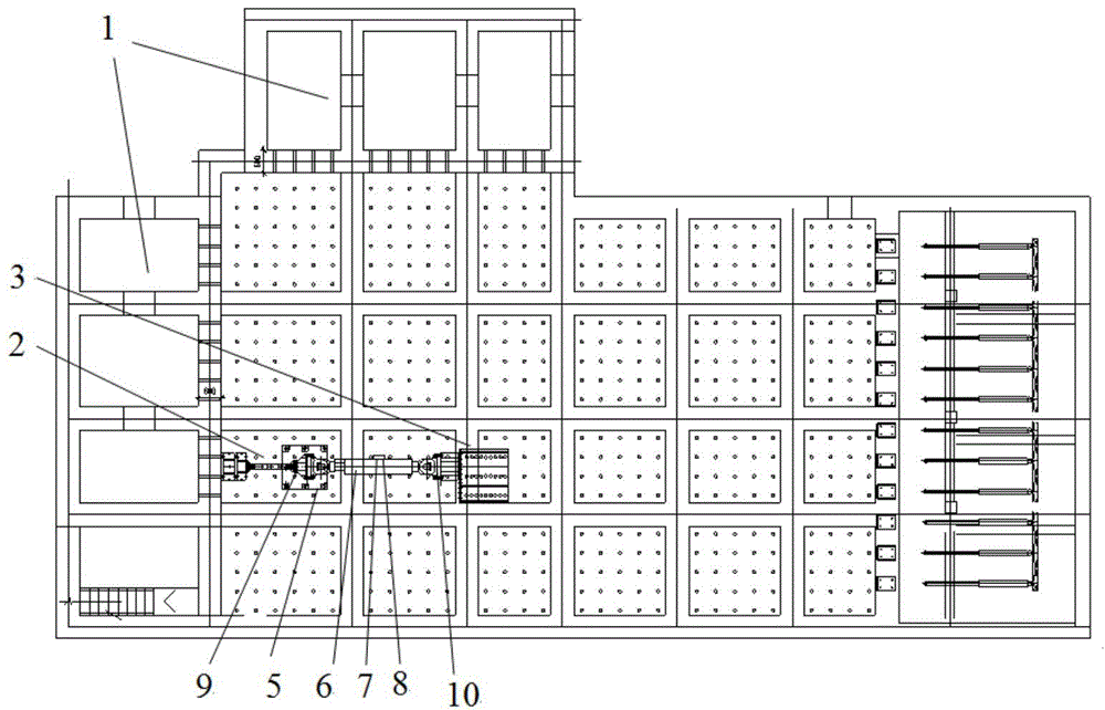 Damper performance detecting system for transformer substation and detecting method