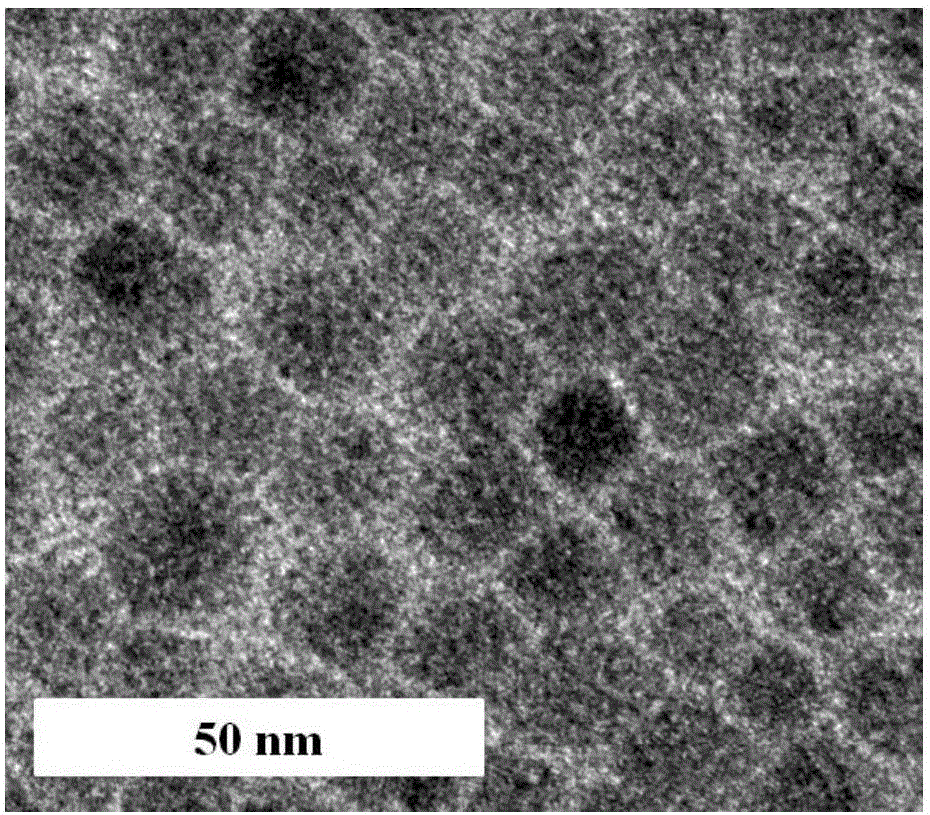 Preparation method of perovskite type nanocrystalline