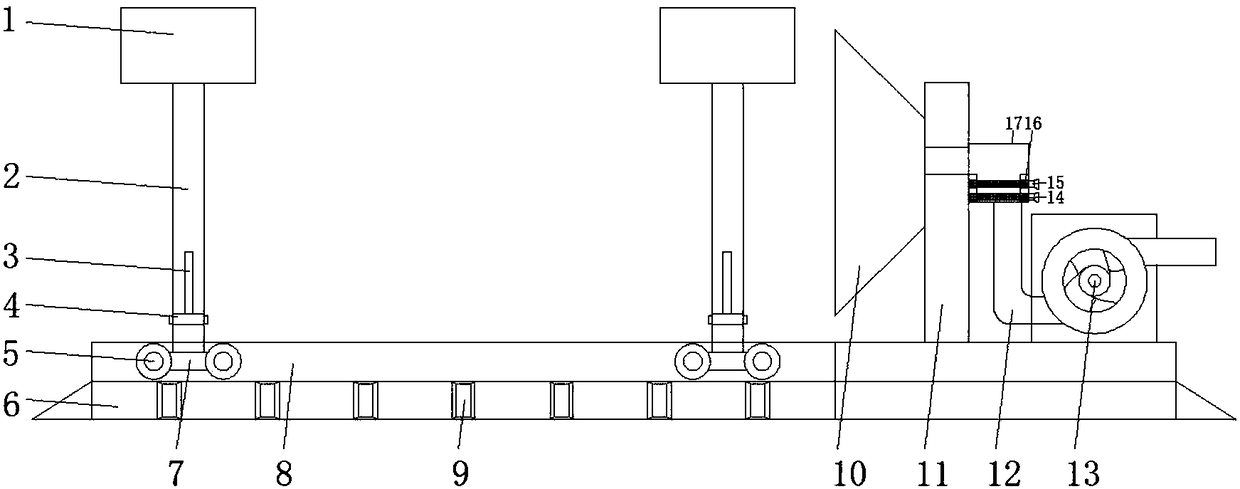 Graphite electrode detecting platform