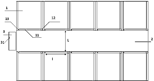 Locking mechanism for pigsty doors of treadmill for boars