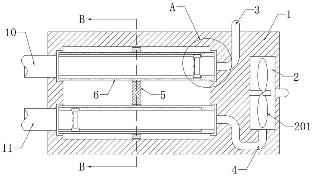 Self-cleaning type dust removal system of dust collector for smart home