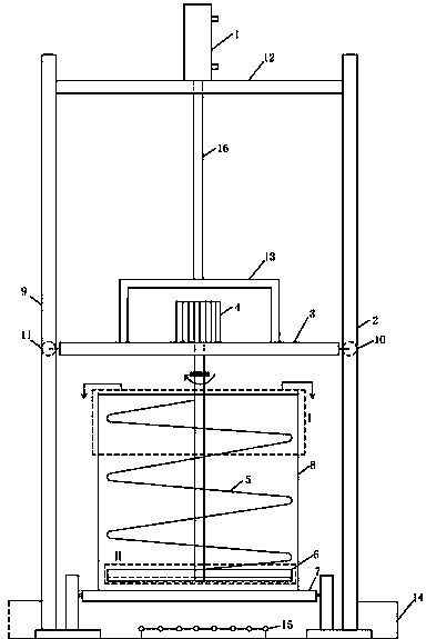 Barrel contained solidified waste grease discharging device